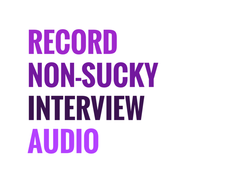 ColetteNichol's tweet photo. How To Record Non-Sucky Interview Audio with a Shotgun Microphone https://t.co/8h4adPY3Zb https://t.co/nX3oNsXJzP