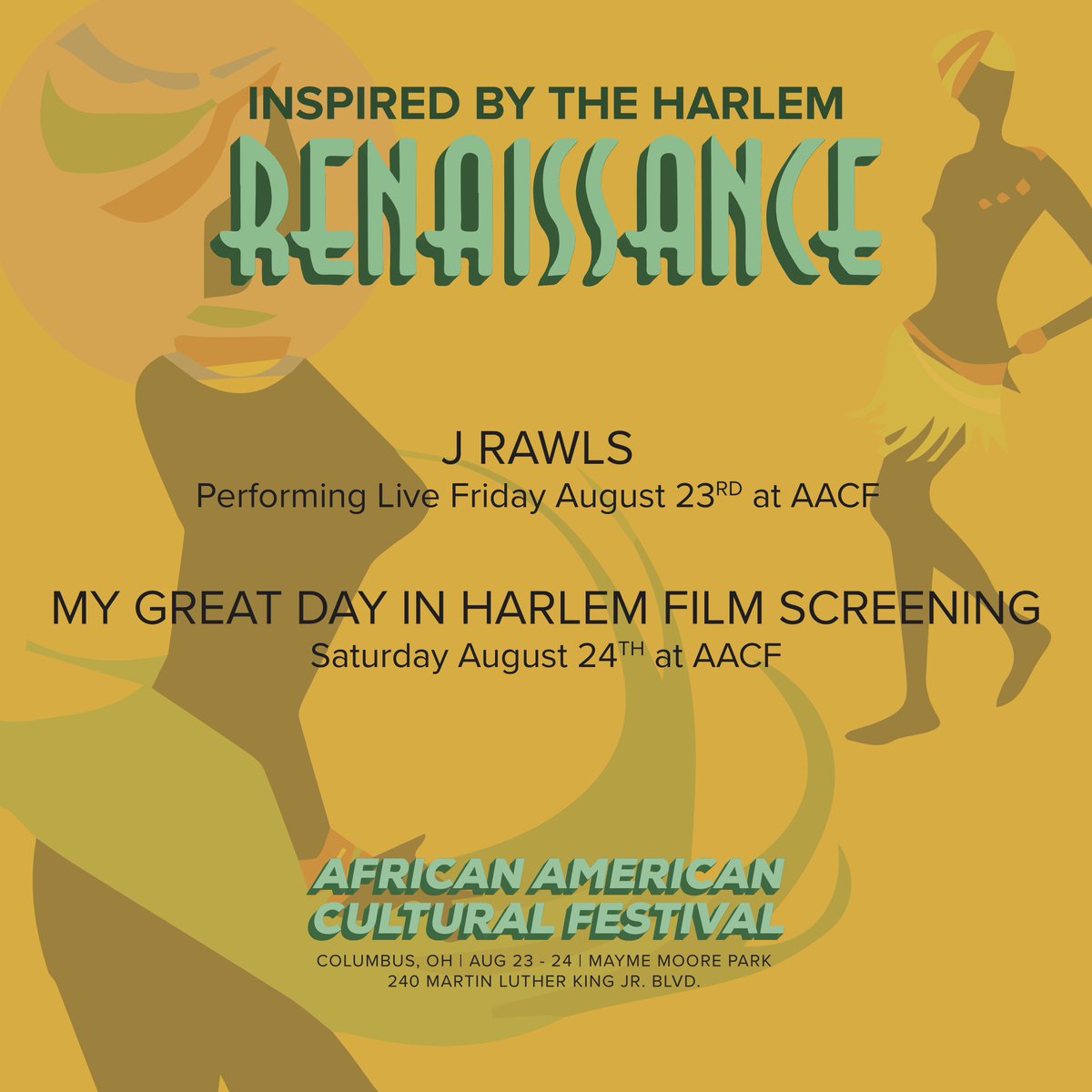 WarholWALLST's tweet photo. For the African American Cultural Festival this weekend, we are hosting another screening of our documentary, "My Great Day in Harlem." Hope to see you there on Saturday! #cbusharlem100 https://t.co/xfz3pG5OZd