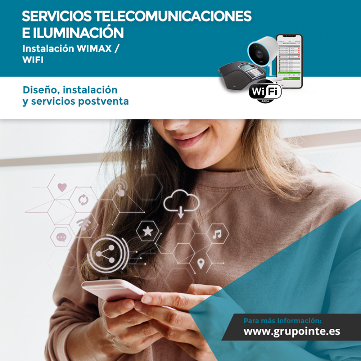 GrupoInte's tweet photo. ¿Necesitas una nueva instalación wifi? ¿Quieres cambiar y mejorar la instalación y cobertura wifi actual? https://t.co/C7pNhZSeQj

⭐️ Instalación Wifi en el hogar
⭐️ Instalación Wifi para comunidades de vecinos
⭐️ Instalación Wifi en empresas
⭐️ Instalación Wifi para comercios
… https://t.co/0h8UrA4tvJ