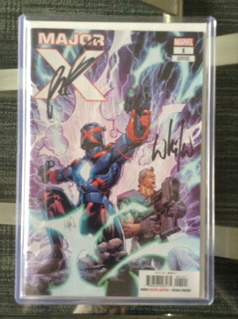 Andrew Ferguson (@andrew2592) on Twitter photo One of the best days ever! Major X variant signed by <a href="/robertliefeld/">robliefeld</a> and <a href="/WhilcePortacio/">Whilce Portacio</a>. Thanks Whilce!!! #fanexpocanada #majorx. One of the best days ever! Major X variant signed by <a href="/robertliefeld/">robliefeld</a> and <a href="/WhilcePortacio/">Whilce Portacio</a>. Thanks Whilce!!! #fanexpocanada #majorx.