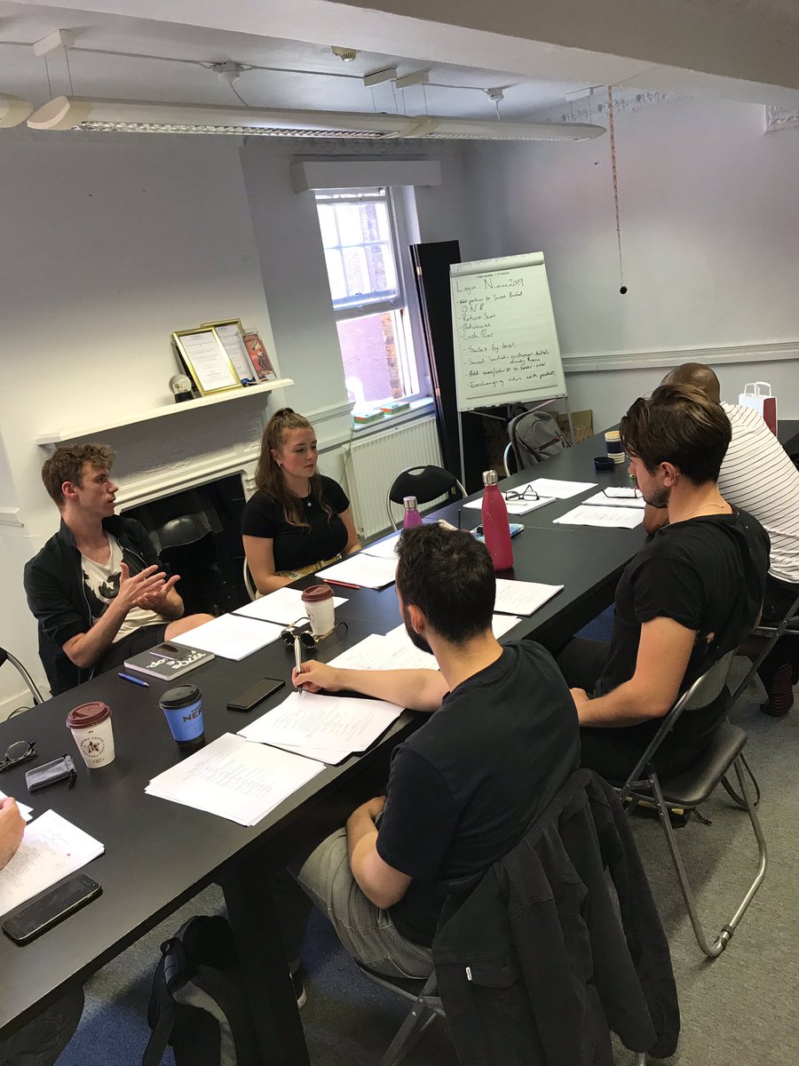 <a href="/TaintedMusical/">TaintedMusical</a> coming together with fabulous writing session/ read through at #GarrickTheatre w/ the lovely <a href="/bryanhodgson/">Bryan Hodgson</a> <a href="/MrHume/">Jonathan Andrew Hume</a> <a href="/Remus_Brooks/">Remus Brooks</a> #JessBarker <a href="/MrJoshLewindon/">Josh Lewindon</a> <a href="/McManingtonHall/">Michael McManus</a>