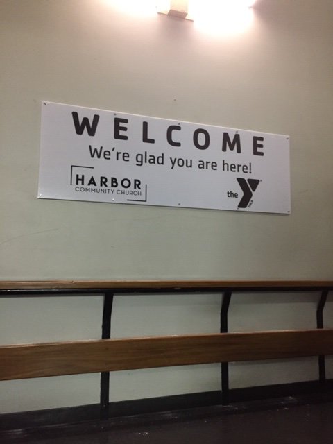 IdentitySigns1's tweet image. New Acrylic stand-off sign for @ymcamoorer