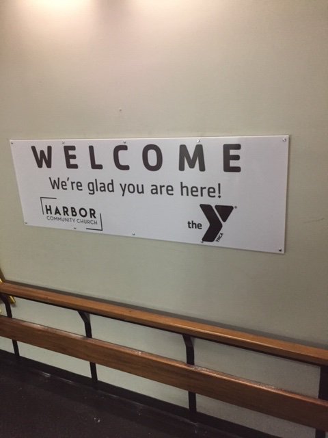 IdentitySigns1's tweet image. New Acrylic stand-off sign for @ymcamoorer