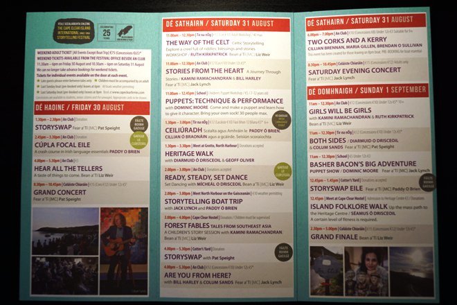 Next week around this time we'll be in the middle of celebrating the #storytelling tradition at Cape Clear Storytelling Festival. Come along for the craic! Check out their programme: tinyurl.com/y2ua9g2x  #WestCork <a href="/oileanchleire/">Cape Clear</a>