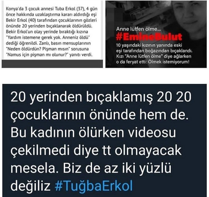 FBBernaErtem's tweet photo. #EmineBulutİcinAdalet #EmineBulut #tuğbaerkol #siddetehayır https://t.co/Q6rH6E72k3