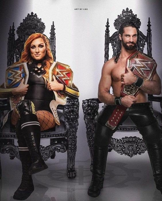 Anthony56_8's tweet photo. @BeckyLynchWWE and @WWERollins congratulations 💍 https://t.co/7PadW0zi0t