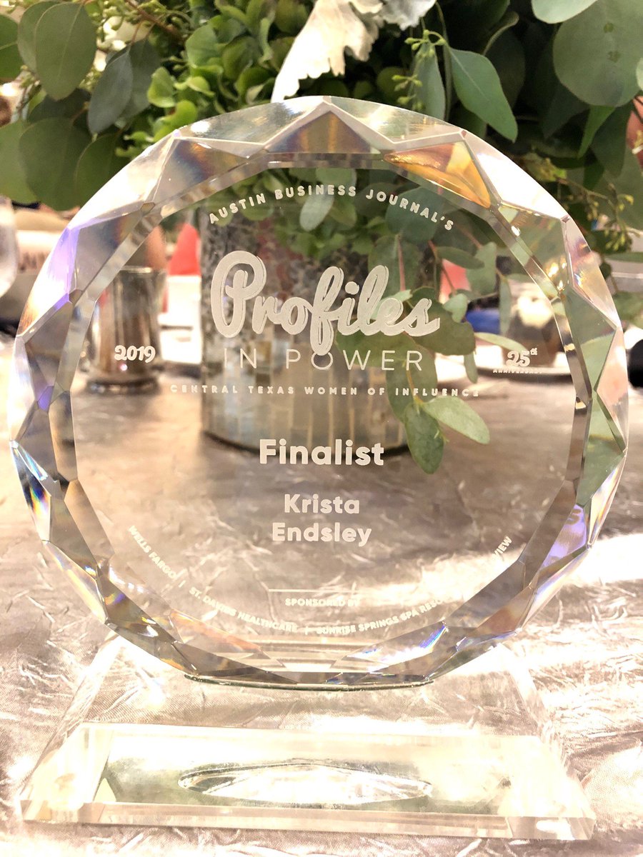 CantataHealth's tweet photo. We are very proud of our President & CEO, @kristaendsley, Finalist for the 2019 Profiles in Power Award! #ABJPIP https://t.co/Fy8GWN2TUS