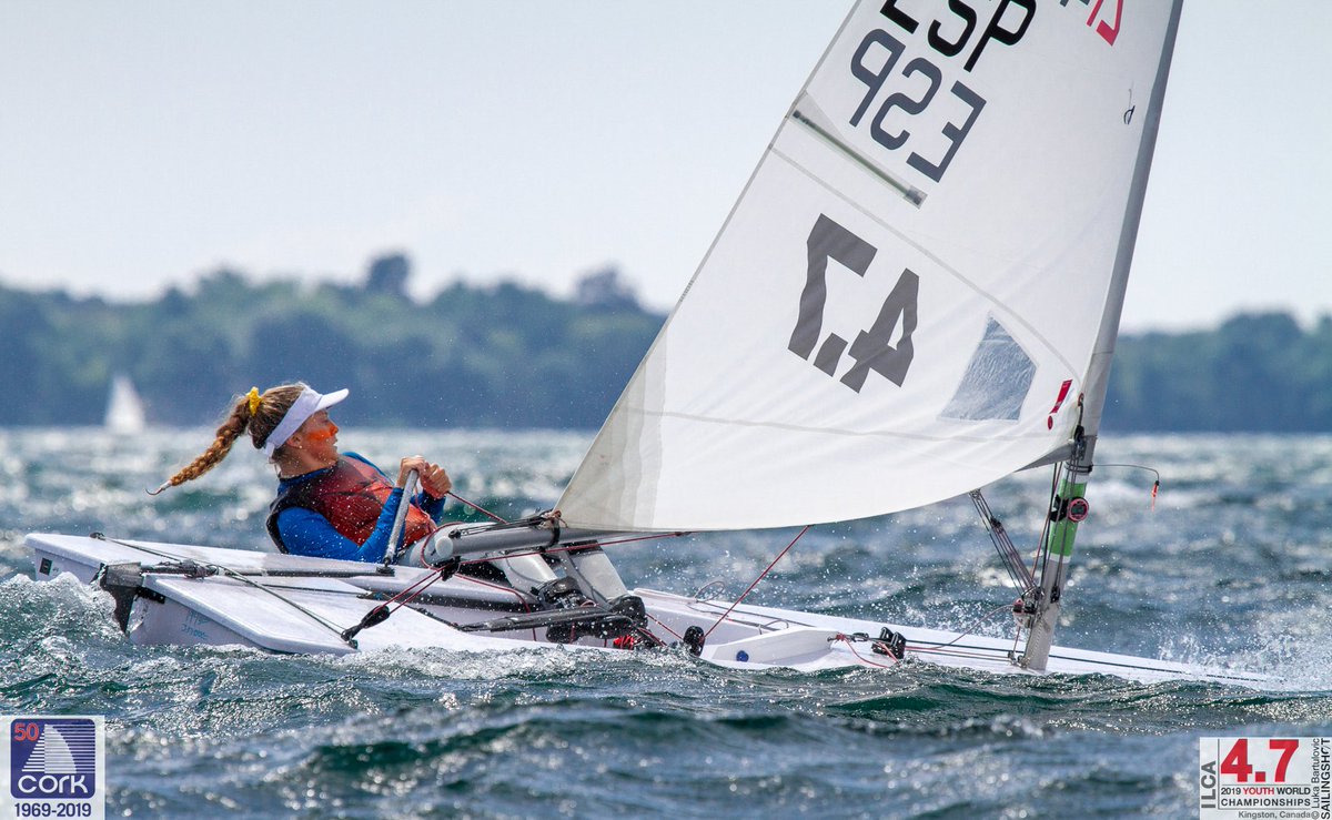 CORKKingston's tweet photo. Final day of the 2019 ILCA Laser 4.7 Youth World Championships
1 Ania Von Allmen SUI ๐จ๐ญ
2 Lara Himmes ESP ๐ช๐ธ
3 Sara Savelli ITA ๐ฎ๐น
.
.
#CORK50 #CORKKingston #sailing #HellyHansen #FeelAlive #Sailwave results for at CORK/Sail Kingston 2019 https://t.co/tcH2KBEZBUโฆ https://t.co/FHvymRrfN8