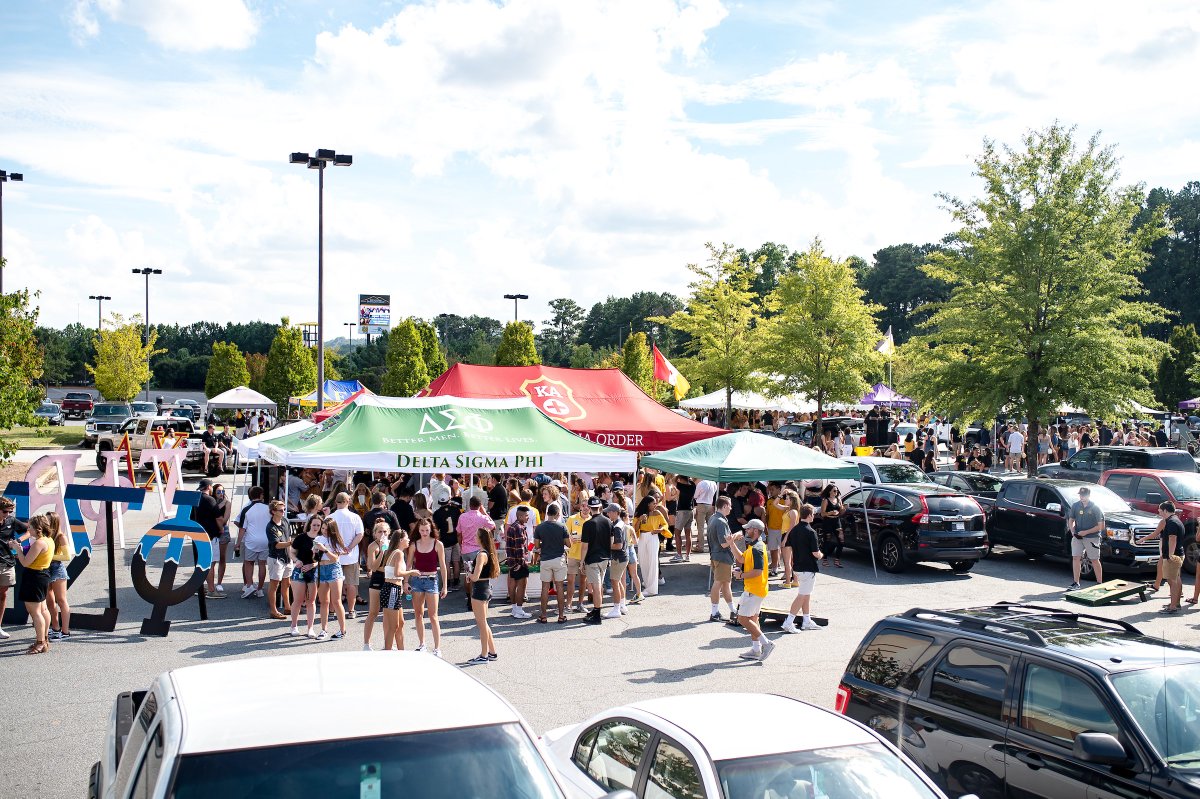 Who's ready for gameday??

👀 <a href="/KSUDeltaChi/">KSU Delta Chi</a>
👀 <a href="/KennesawSigmaNu/">KSU Sigma Nu</a> 
👀 <a href="/KSUPiKapps/">Pi Kappa Phi KSU</a>
👀 <a href="/KappaSigma_KSU/">Kappa Sigma Kent</a>
👀 <a href="/DeltaSigKSU/">Delta Sig At KSU</a> 
👀 <a href="/KennesawKA/">Kappa Alpha Order</a>

#OneKS | #GoldStandard