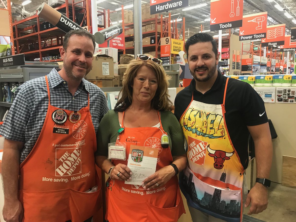 1908 FES doing a great job through consistency!!!  Great job Colleen! #homedepot1908