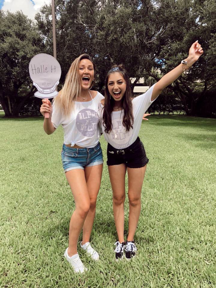 T-minus 1 day until the first day of recruitment and we’re already dreaming of bid day💫💙