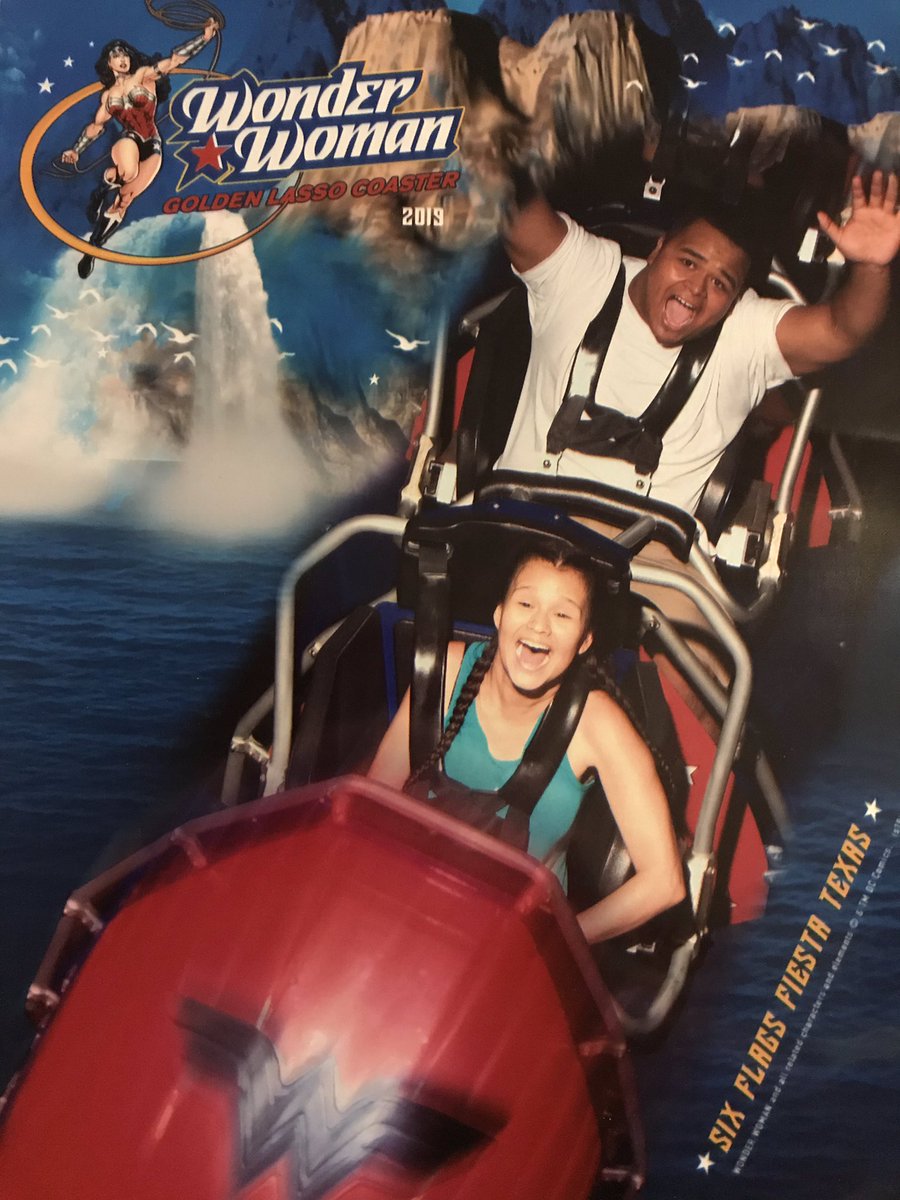 _NenaM_'s tweet photo. #FBF to when we all almost died on this ride 😂. Wishing my brave, bad ass little cousin good luck and success on his last year of high school football 🏈. Get em Juju! We’ll be cheering you on from Texas 🤘🏼 https://t.co/3ORbtTIhmD