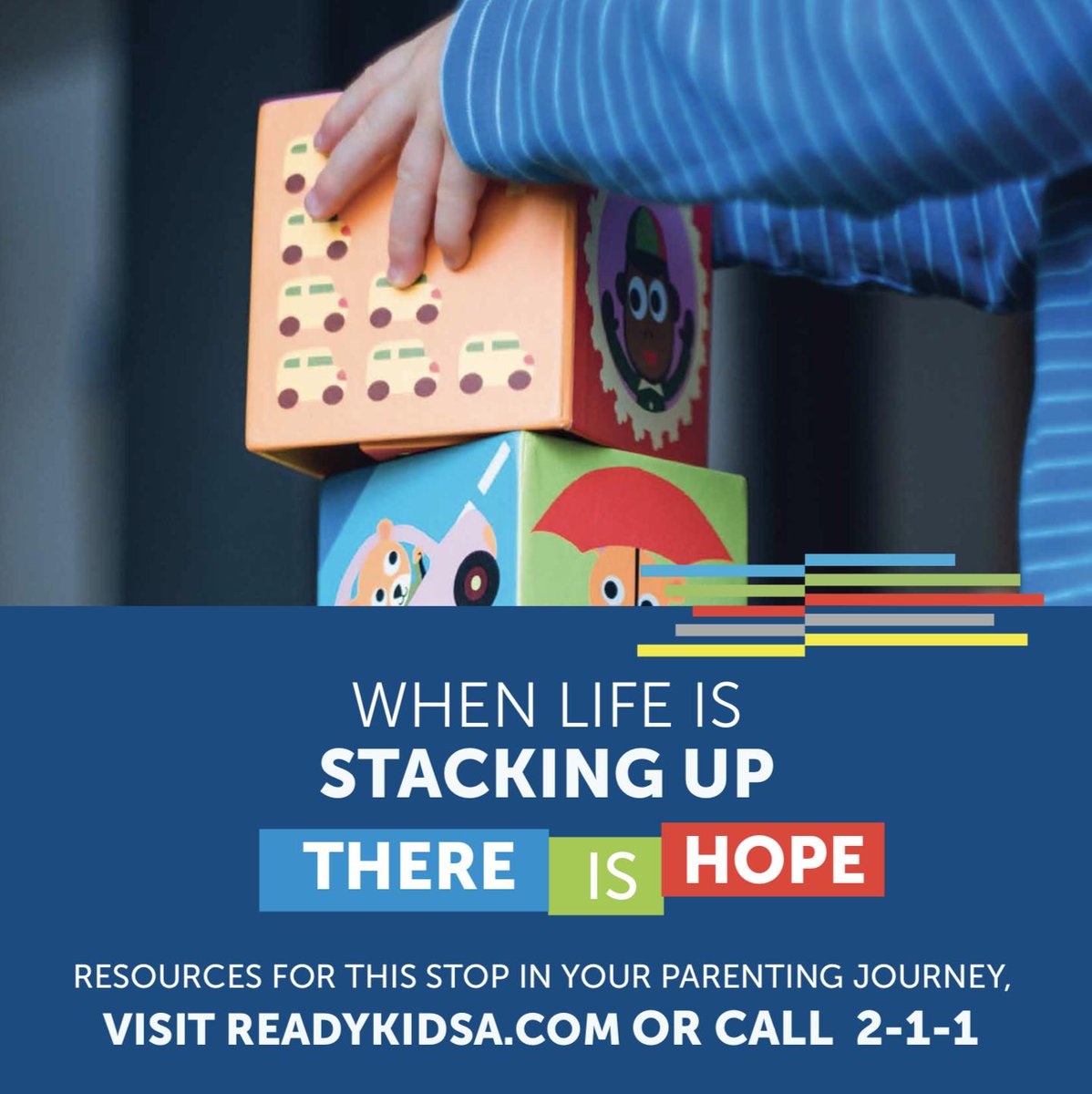 ReadyKidSA's tweet photo. It’s back to school again, and all the excitement can be stressful. Dial 2-1-1 or visit https://t.co/1jcXW2sMUp to learn about family resources offered right here in San Antonio. https://t.co/Io45YiM95X