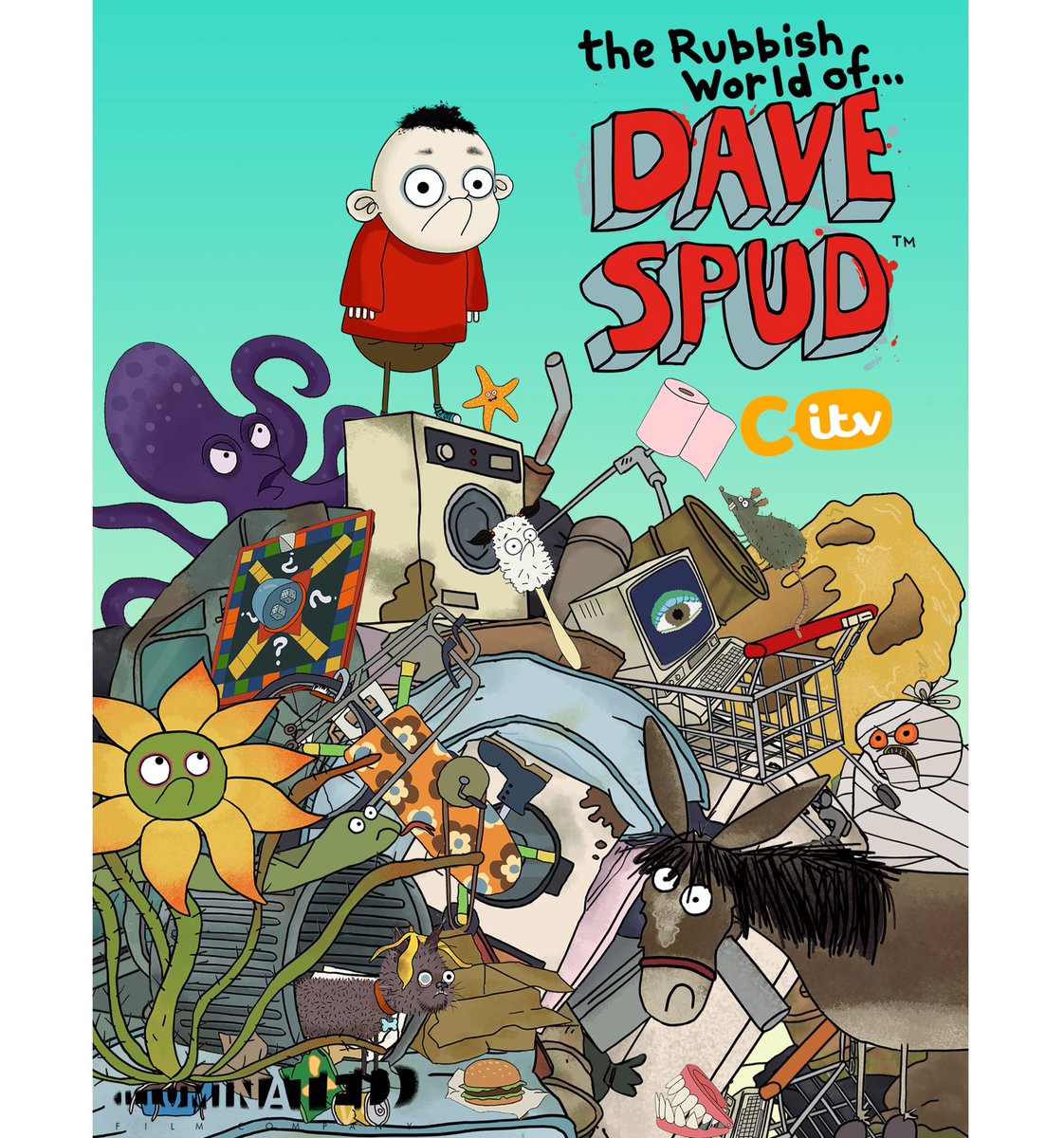 Edward_Foster's tweet photo. It started as a brain fart that grew...I really hope you love this new animated series as much as we did making it. Gonna do something...DO IT WITH GUSTO! Launches 2nd Sept @ChildrensITV #DaveSpud #TheRubbishWorldofDaveSpud https://t.co/he99EyMhJZ