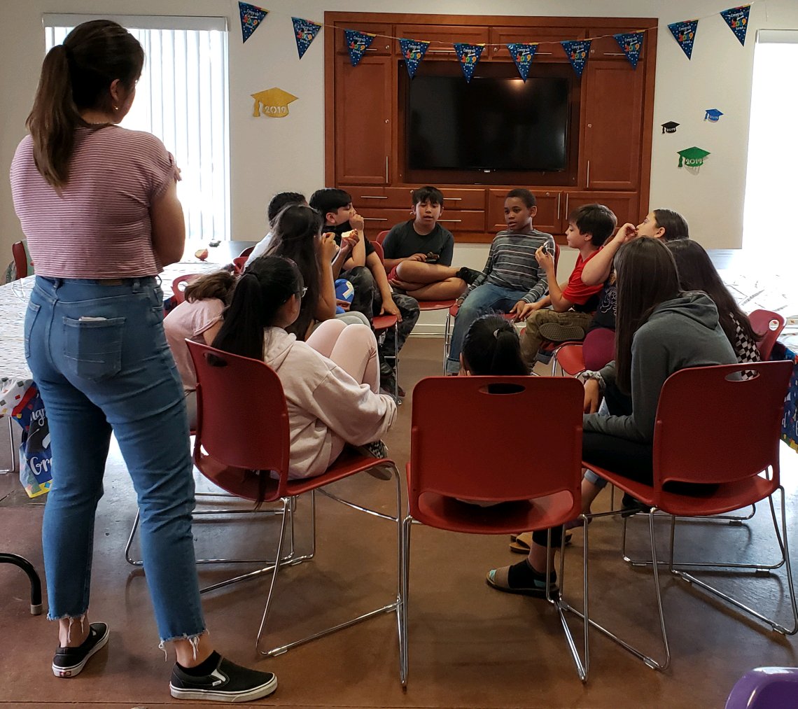 CHWorks's tweet photo. Restorative Circle practices with the Youth! Restorative circles are used to to develop relationships, build communities, and respond to conflicts and problems that arise in our daily lives. It's never too early to start! #HereForOneAnother https://t.co/uBArGELWrF