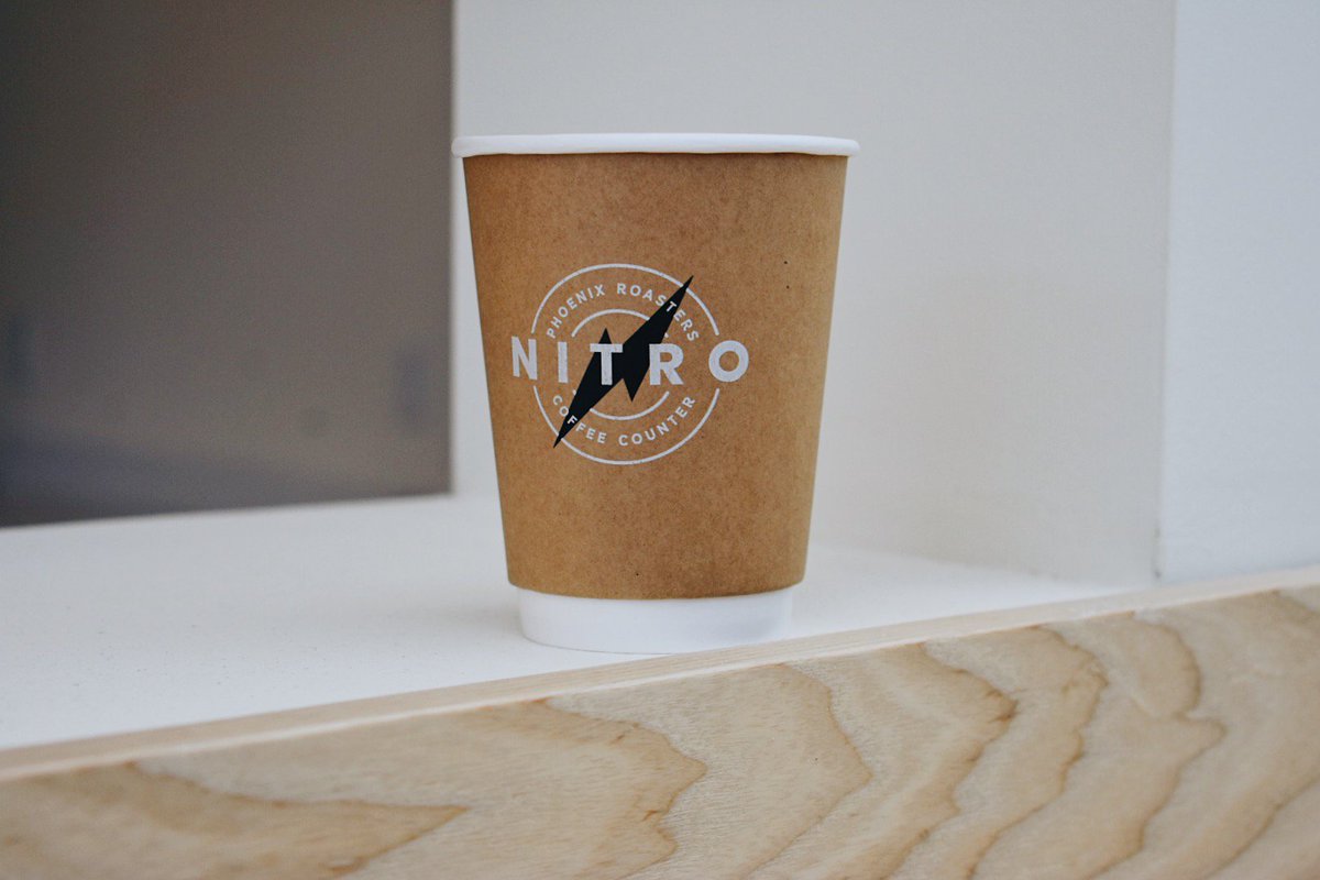 RoastersPhoenix's tweet image. guess what 
NEW CUPS 
but also 
NEW STORE 
phoenix roasters nitro coffee counter in phase family center. alpharetta. 
9/3 
9/3 
9/3