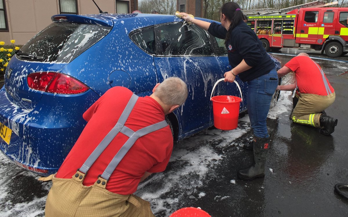 Tomorrow we're hosting a charity car wash at the fire station on Broadfield Drive between 10am and 4pm to raise funds for Global’s Make Some Noise &amp; <a href="/firefighters999/">Fire Fighters Charity</a>. Hope you can join us!