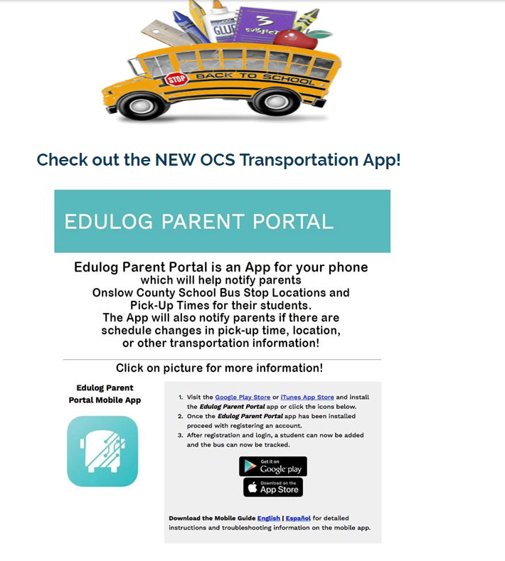 Wondering where your child's bus is? Get the app!
onslow.k12.nc.us/site/Default.a…