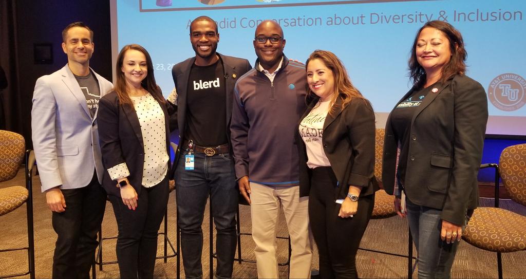#inclusion Impactful conversation from our ATT  leaders #lifeatATT keep the conversation going. #TUproud
