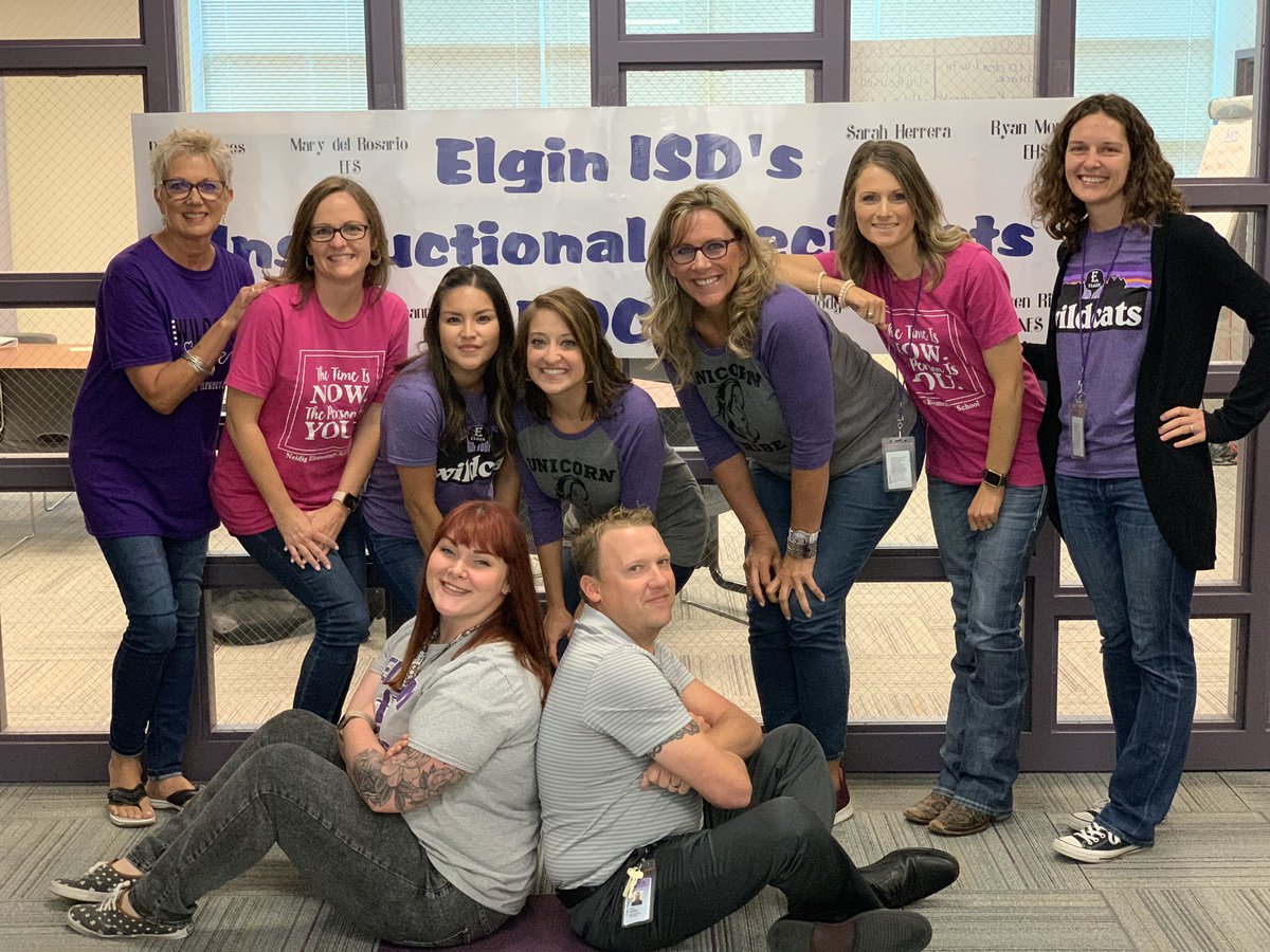 ElginAcademics's tweet photo. We “toasted” the Instructional Specialists this morning as we held our first Instructional Specialist meeting for the 19-20 school year!! Can you feel the energy in this picture too? #ototof @DrShannonLuis @ElginSupt https://t.co/6Fb2BsiXHg
