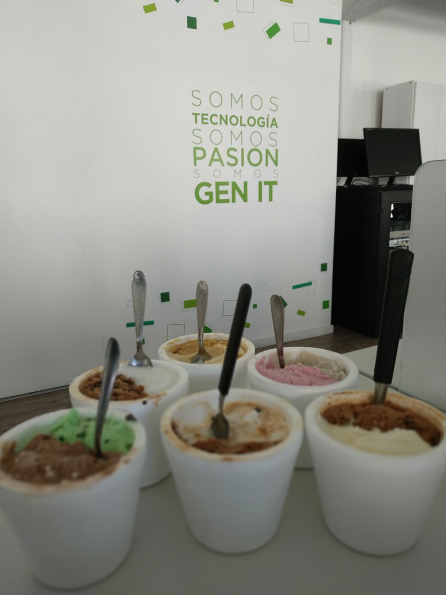 somosgenit's tweet photo. V I E R N E S en #GenIT 🤙🍦🎉.
.
.
.
.
.
#viernes #friday #tech #team #tecnología #creatividad #equipo #team #juntos #crecimiento #compañía #workoffice #calidad #softwarefactoy #IT #infraestructuraIT #solucionestecnologicas #soporte #consultoría #buenosaires #rosario #argentina https://t.co/AMmpFY5ZQ4