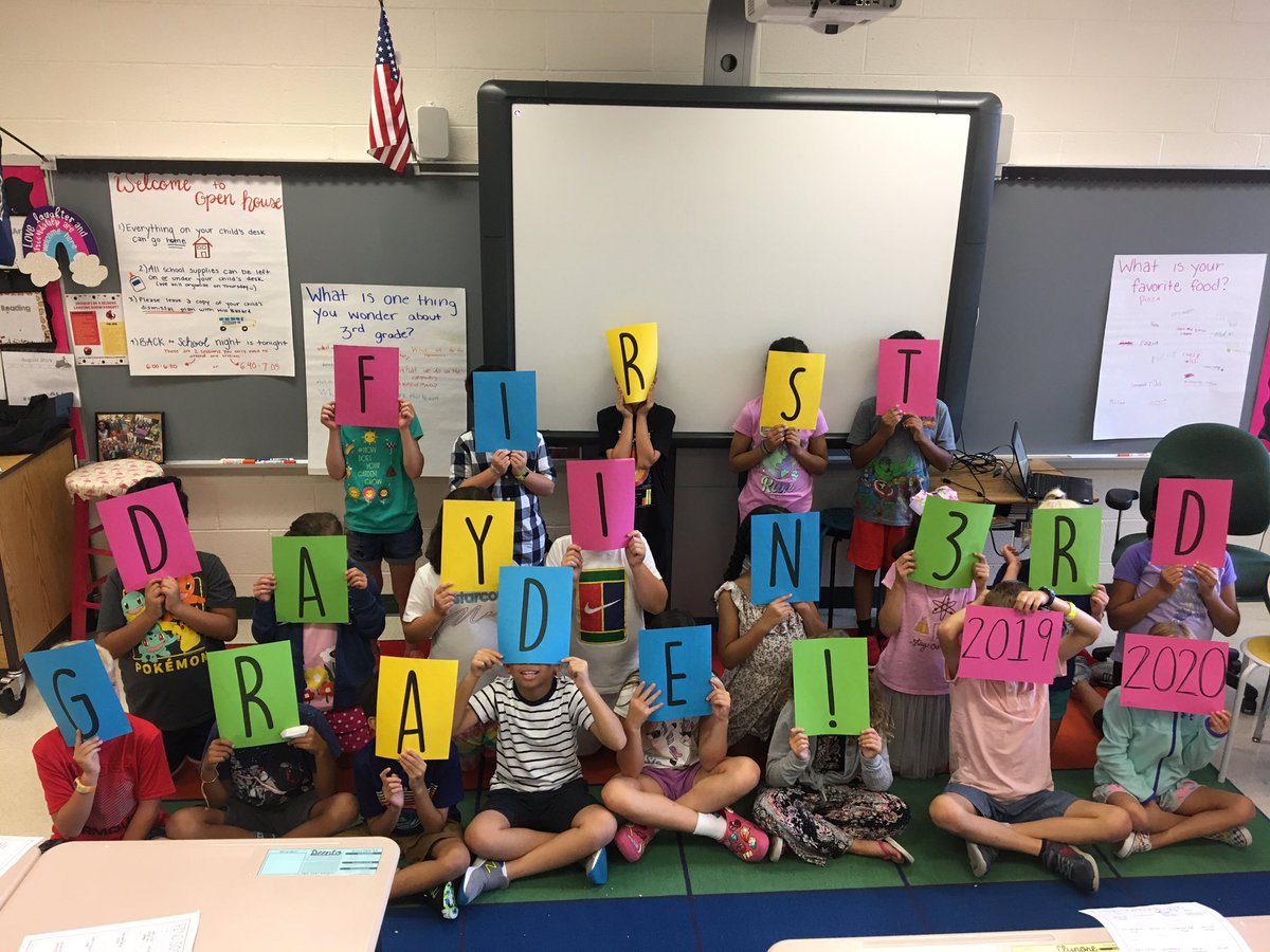 Miss_Ballard's tweet photo. We had a successful first 2 days of school! We’re ready for week two 🎉✨#sel20 https://t.co/UHzrslc6CQ