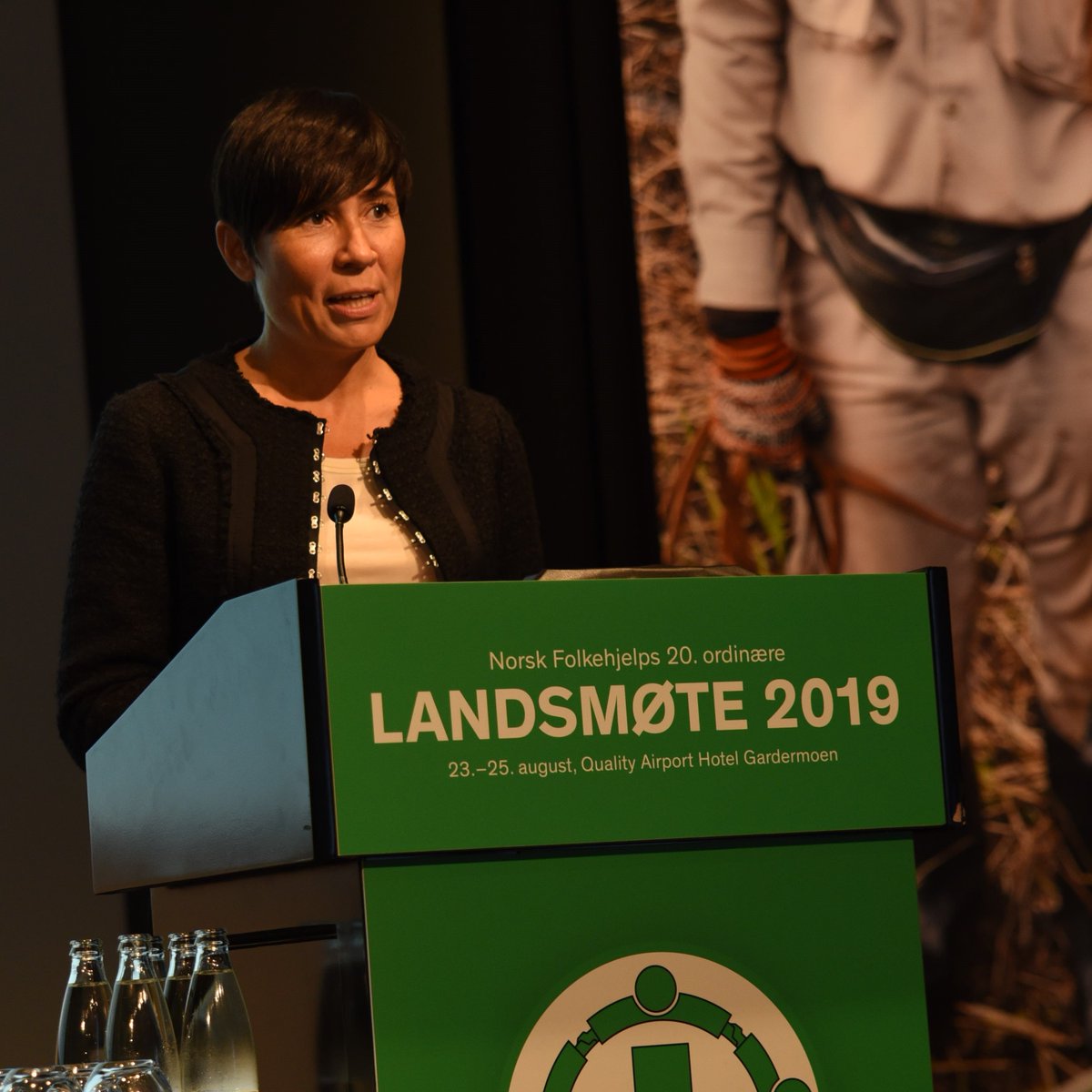 NPAdisarm's tweet photo. - It is a major advantage to @NorwayMFA to have NPA as a partner in #mineaction and the protection of civilians. Mines pose a major threat to civilians years after a conflict has ended, says Norwegian FM #EriksenSoreide at NPA's General Assembly #OsloRevCon #nflm2019 https://t.co/qQdtPcs9p1