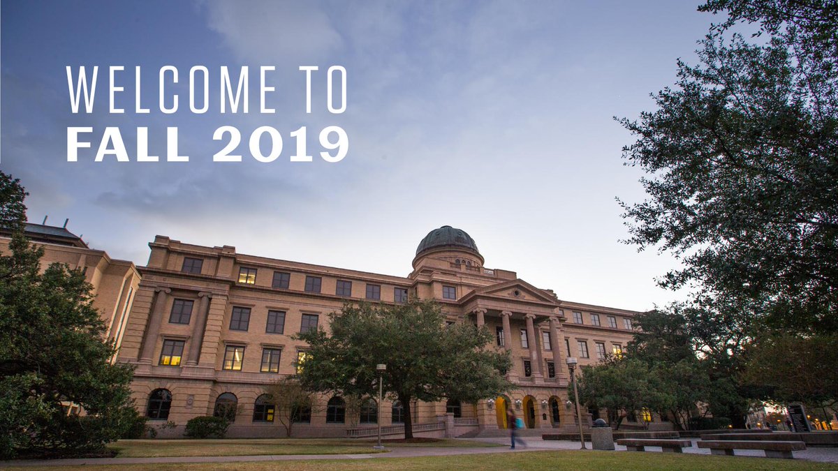 cehdtamu's tweet photo. Happy first day of classes, Aggies! Have a great semester. 👍 #tamu https://t.co/4QEWmpaDNv
