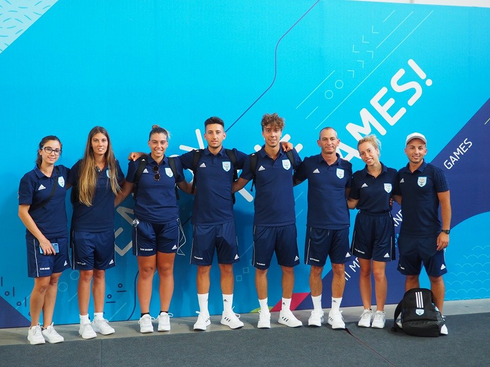 cijmmedgames's tweet photo. Welcome #SanMarino to the Mediterranean Beach Games of Patras
Bienvenue Saint-Marin aux Méditerranéenne Jeux de Plage de Patras
#Patras2019 #MBGPatras #MediterraneanBeachGames #CIJM #JeuxMediterraneens https://t.co/FFjpBdb4j6