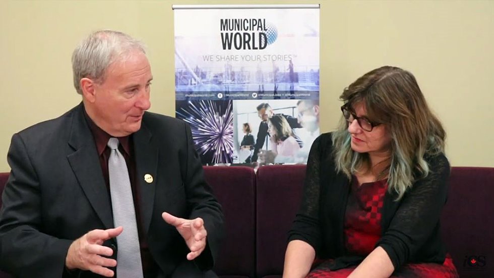 MunicipalWorld's tweet photo. New #video: Jamie McGarvey: The evolving municipal-provincial relationship https://t.co/i4HNRfZFPr @MWEditor @JamieMcGarvey1  @AMOPolicy #AMOConf19 #AMO2019 #localgov https://t.co/P3JErA48Tz
