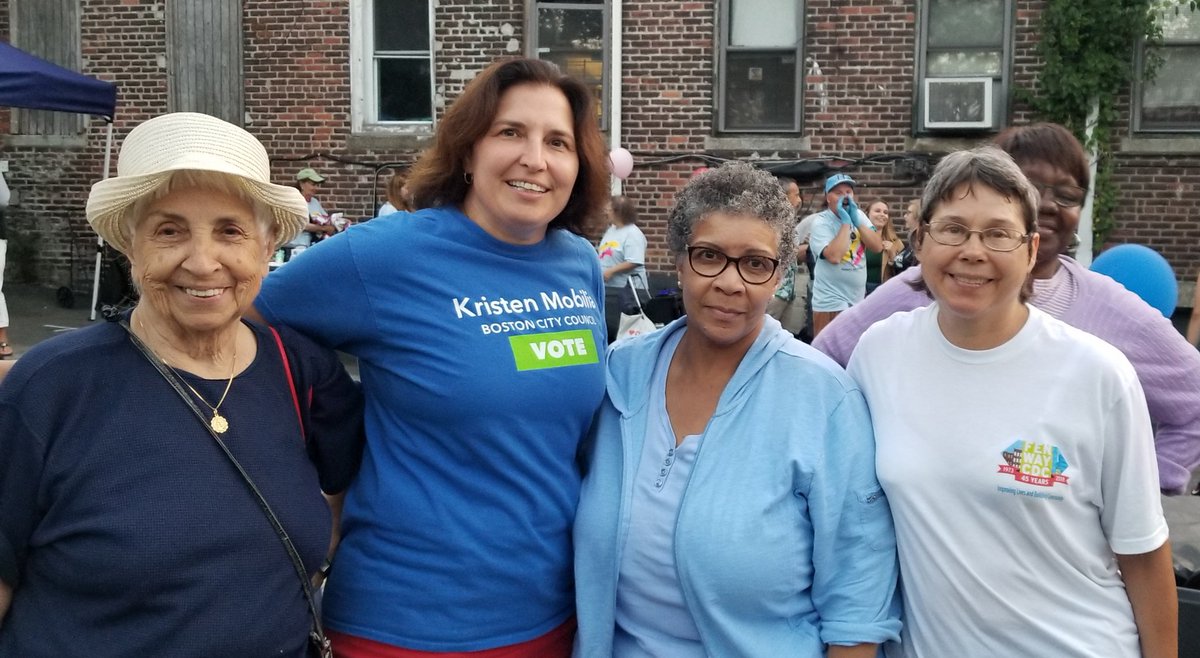 kristenmobilia's tweet photo. Campaigning is loads of hard work and FUN! Great to spend time with friends and neighbors at #community events or out door knocking - thanks for the continued support!!! #bospoli #VOTE #VoteSept24 #BostonCityCouncil #District8 https://t.co/GmILVmUntb