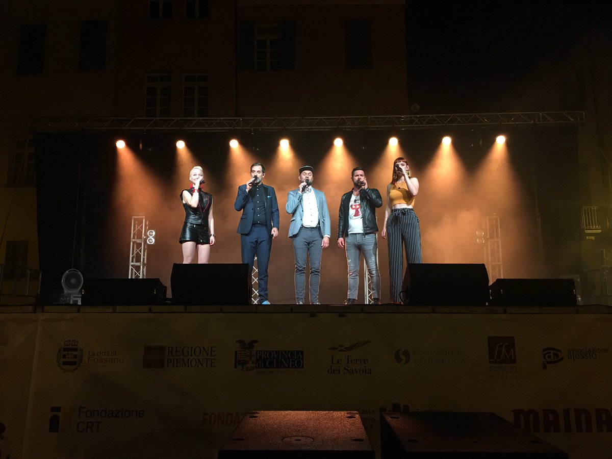 😍😍😍😍
ONAIR we love you!!
Please stay with us forever!!
honorary citizens of #Fossano
#vocalmente #vocalmentefestival