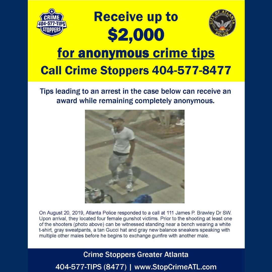 SpelmanCollege's tweet photo. The Atlanta Police Foundation and the Atlanta University Center Consortium encourages the AUC community to contact Crime Stoppers with anonymous tips regarding Tuesday night's incident at 404-577-8477. https://t.co/TFqEsuOwFo