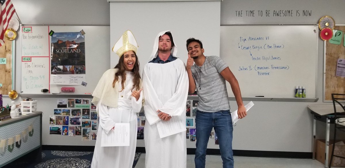 AHistoryJunkie's tweet photo. Diatribe against the Pope the theatrical version! #apeh https://t.co/rLkiBHUM5w
