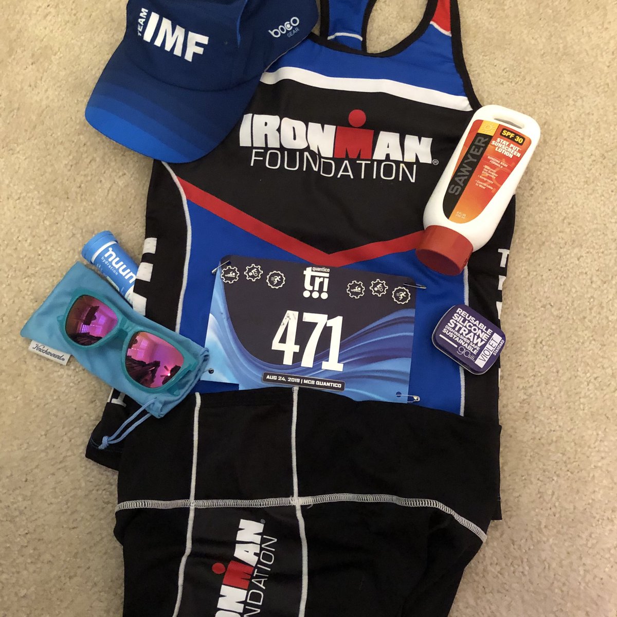 brendas_outside's tweet photo. Ready to Roll out in the morning, with a few of my favorite things! @Marine_Marathon Quantico Tri 🏊🏼♀️🚴🏽♀️🏃♀️ #Bibchat #SawyerBR #KnockaroundBR #nuunBR #gosiliBR #quanticoTri #Triathlon #raceformore #swimbikerun #tri #bocogear #quanticoVA #Triathlete #knockaround https://t.co/uV4G2vXVzp