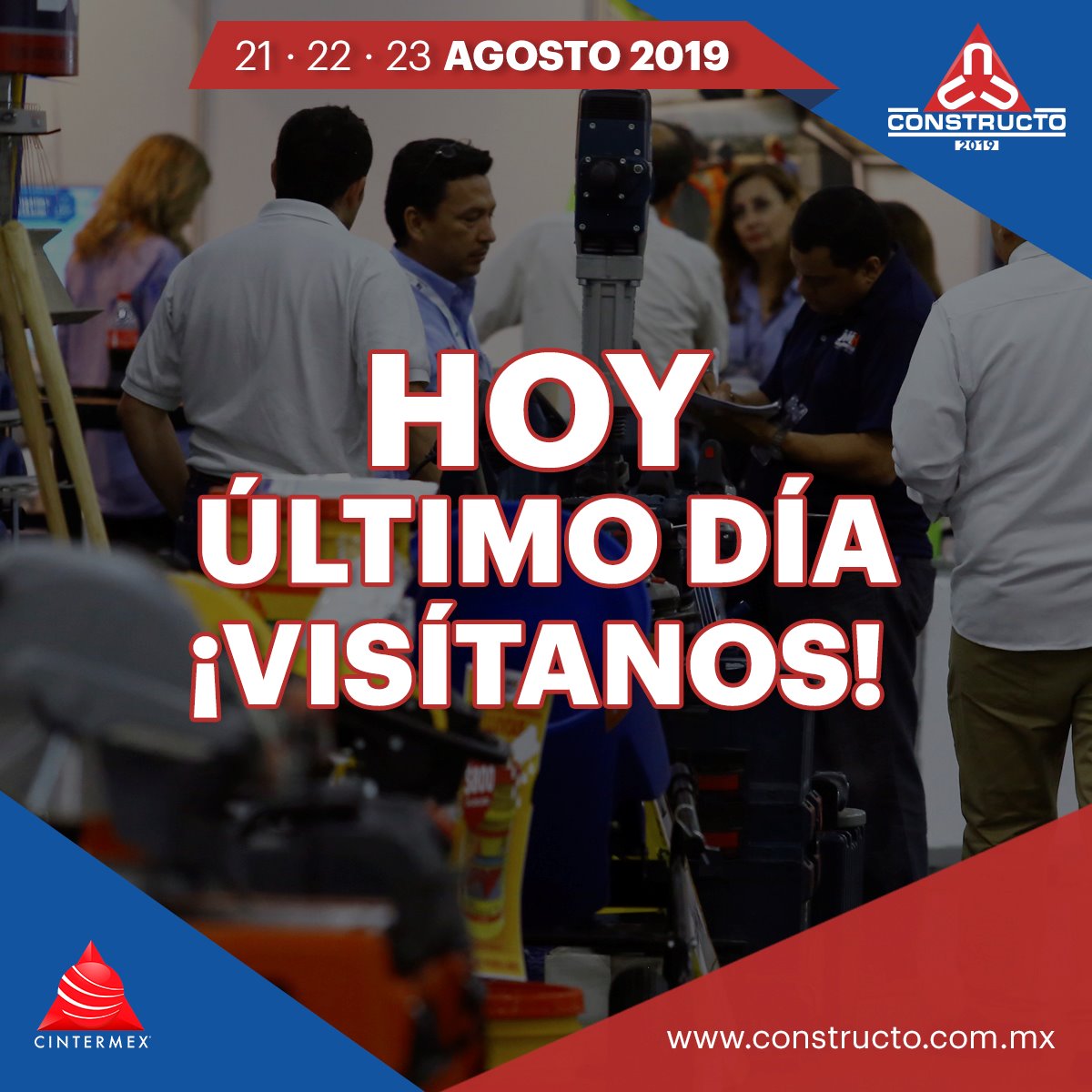 ConstructoMX's tweet photo. No te quedes sin conocer las más importantes innovaciones en materia de #construcción. Continuamos nuestro último día de #Expo con las demostraciones de la tarde a cargo de #Makita #MaquinariaMK y #ONGADY https://t.co/CJmQkAjhdY