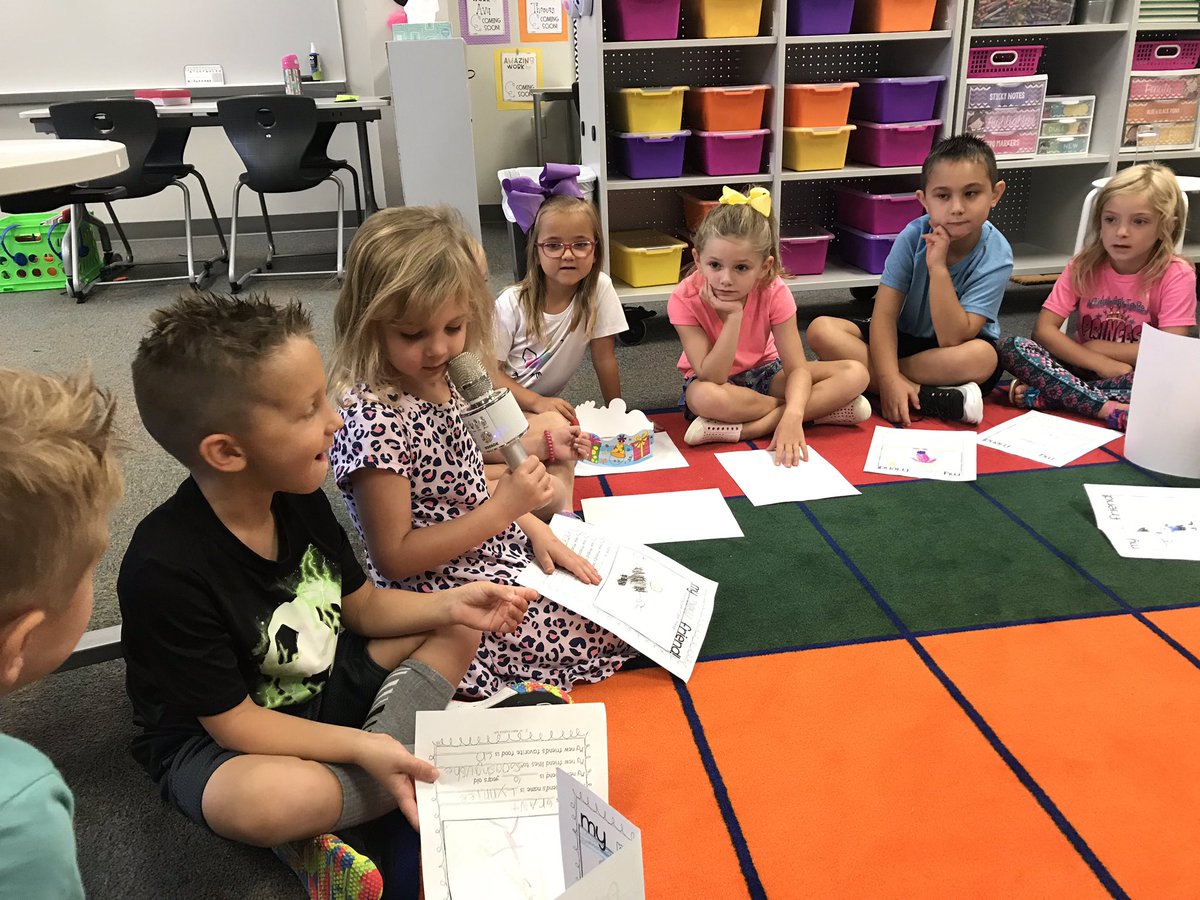 mrslamb1st's tweet photo. Sharing our writing with our new microphone! 😊 @Longbranch_Elem #misdproud #leadlovelearn https://t.co/rbJJaW54rG