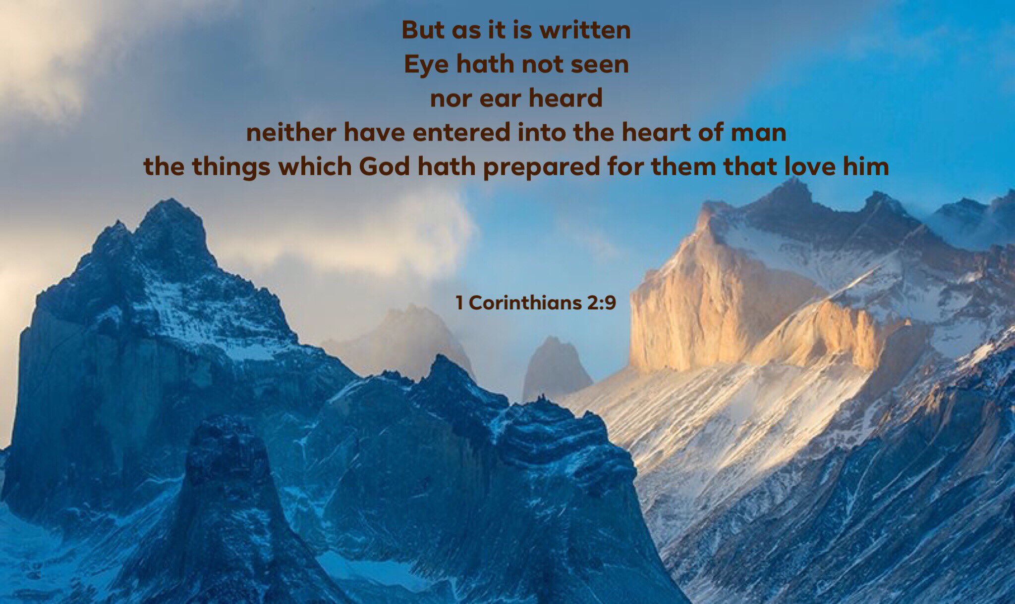 JW Branding on Twitter "But as it is written, Eye hath not seen, nor