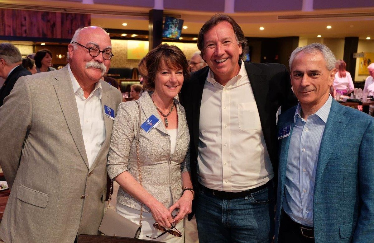 consecogroup's tweet photo. Phil Pace, Conseco Group Owner, is pictured with Gary Everton, @EOA_Architects ; Tari Hughes, @CNMnashville ; and Larry Papel, Nelson Mullins Riley &amp; Scarborough at the @NashvilleRotary meeting Monday. https://t.co/afbV1Yr66u