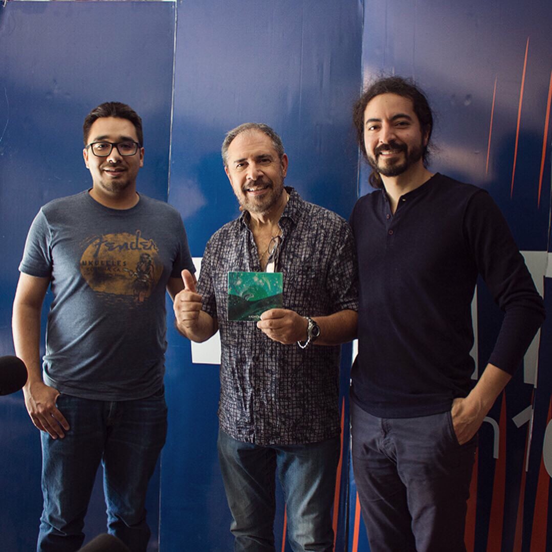 Kadmonband's tweet photo. Hace unas semanas en @radio_infinita con el seรฑor Fernando Perez @fperezdrums ๐ฅ presentando el #KadmonLP https://t.co/HlrEH0USPH