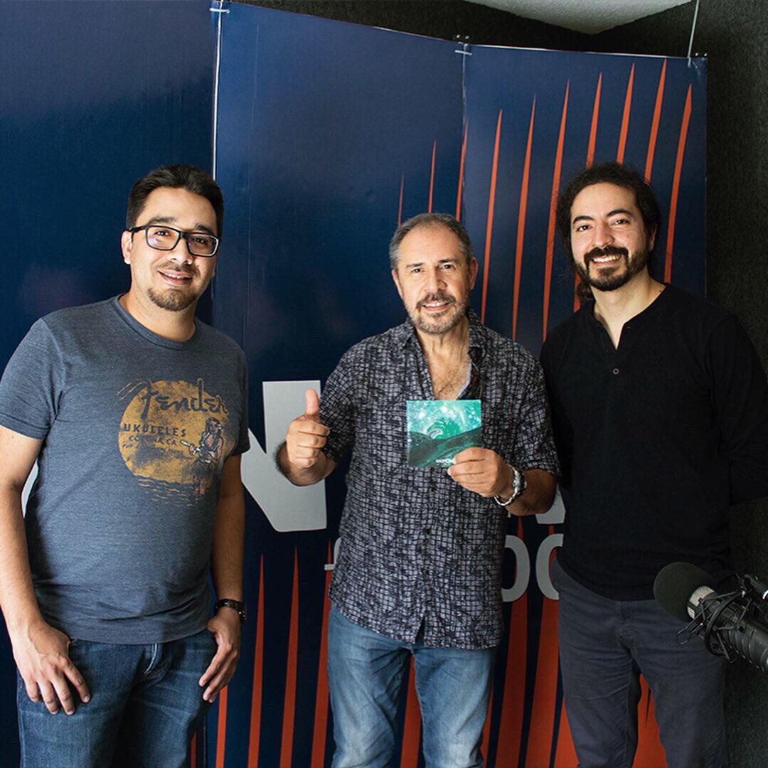 Kadmonband's tweet photo. Hace unas semanas en @radio_infinita con el seรฑor Fernando Perez @fperezdrums ๐ฅ presentando el #KadmonLP https://t.co/HlrEH0USPH