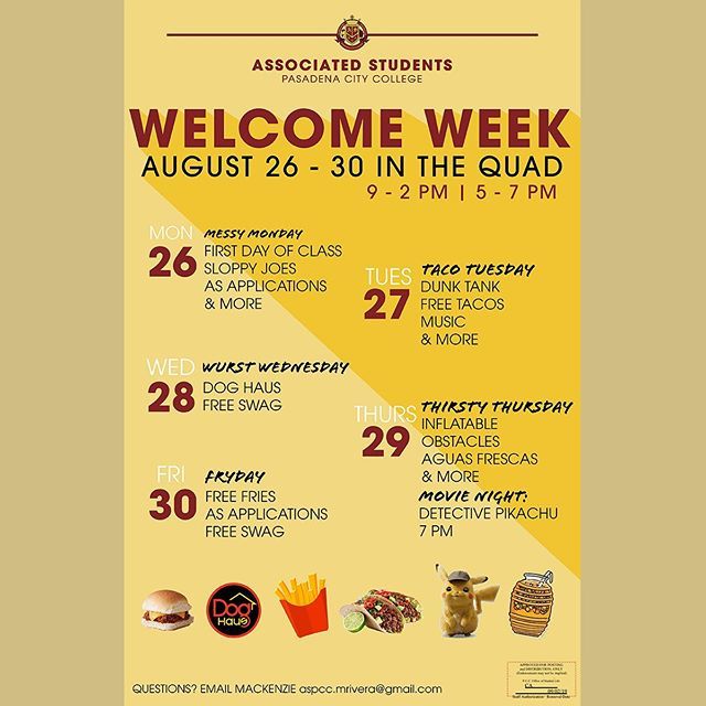 myASPCC's tweet photo. Hey Lancers! ✨
The first day of classes is just around the corner, and so is Welcome Week! Stop by, say hi, and join us at the quad on Monday for some free food and swag 💯
See you there! 👋 https://t.co/Cr1rxaFKG5 https://t.co/ah54WB2ZUq