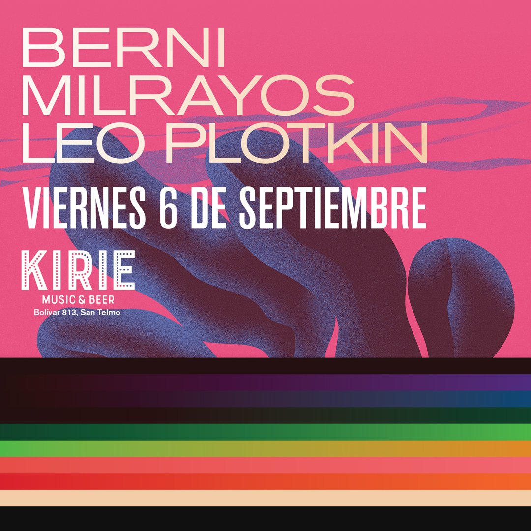 milrayosoficial's tweet photo. Amis! 🔥 volvemos el viernes 6 de septiembre a tocar en vivo en @kirieclub  ❤ hacemos fiesta otra vez? ⚡ quien se suma? https://t.co/BoRtuQGqxn