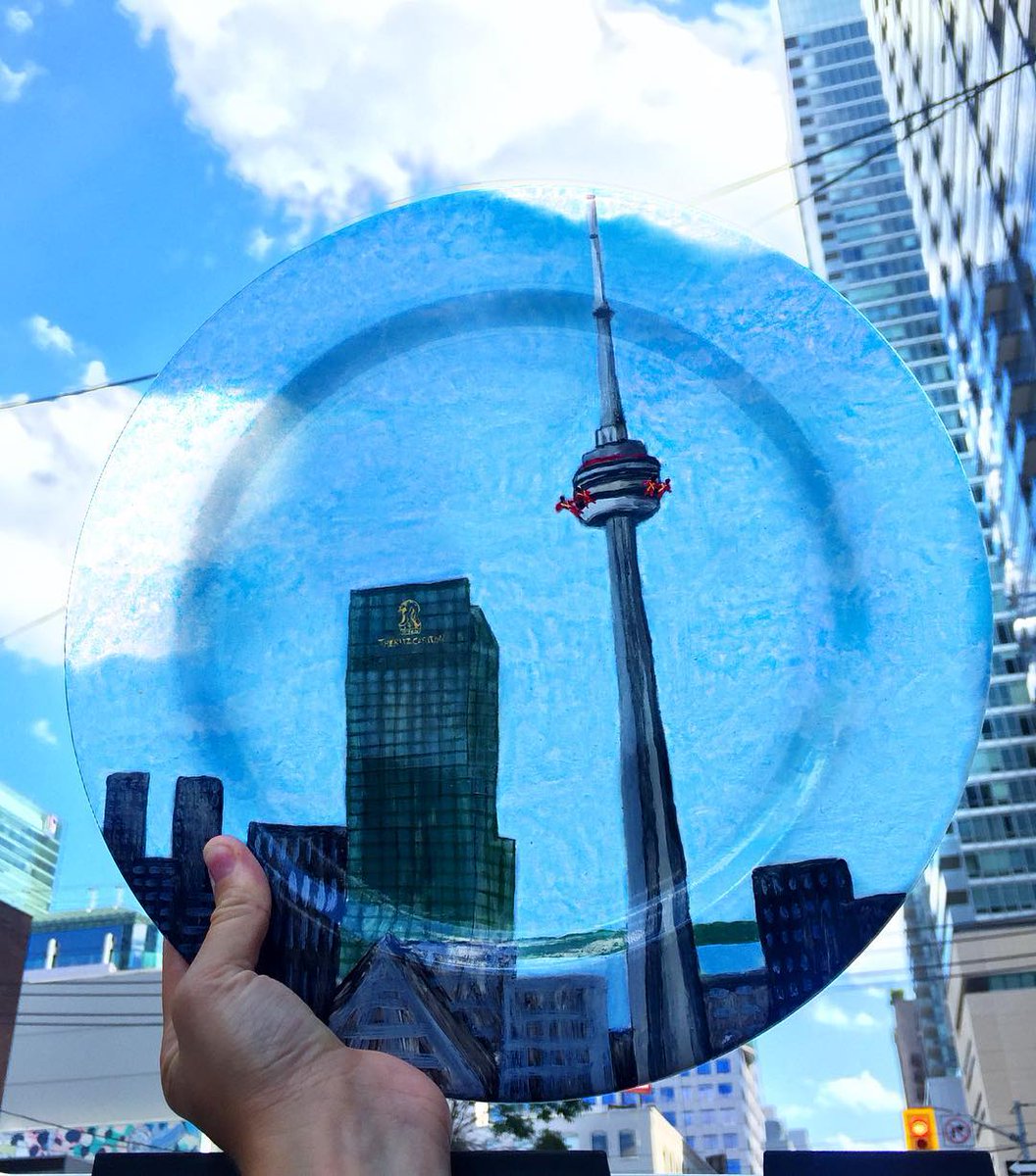 Canada's tweet photo. Canadian artist Jacqueline Poirier aka @thecrazyplatelady has a lot on her plate... creativity, that is! Taking inspiration from the world around her, she dishes out unique art that we love! 😉 🎨
📷thecrazyplatelady/IG https://t.co/sfTgEpmx9X