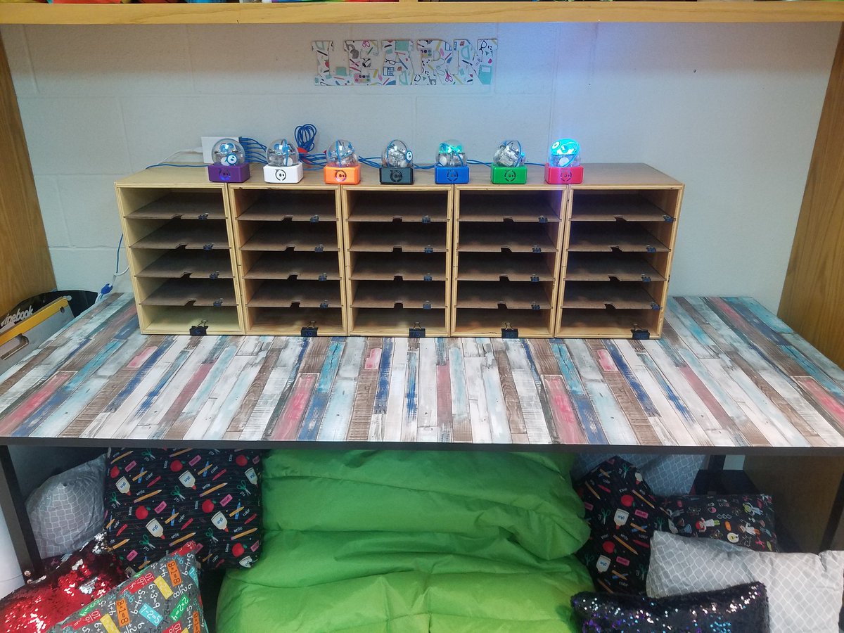 MrsPruenteCCE's tweet image. Finally able to use the 3D printed docks from @LibraryCCE for Coding Club Spheros! Thank Mrs. Sauer, the colors will help us keep tabs and keep them organized and ready for Coding! 
@CastlemanCreek 
#CCEandBeyond 
#MidwayandBeyond 
@Sphero
@MISDFoundation 
#codingatthecastle