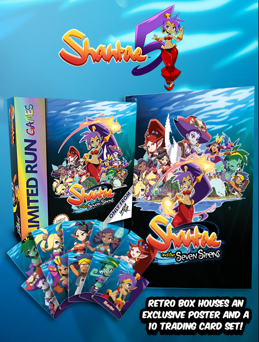 La Collector's Edition di Shantae and the Seven Sirens: 6 mesi di