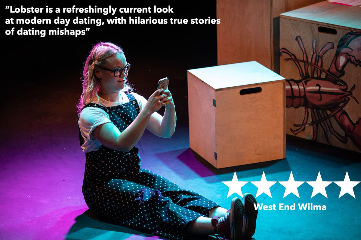 SharonBurrell_'s tweet photo. Quick recap as we go into the final weekend #edfringe 

🌟🌟🌟🌟🌟 @westendwilma 
🌟🌟🌟🌟 @thelistmagazine 
🌟🌟🌟🌟 @theweereview 
🌟🌟🌟🌟 @BritTheatreGuid 
🌟🌟🌟🌟 @deadlinenews 

#LobsterPlay @play_lobster @LoquiturTheatre @FollowTheCow 12 noon inc Monday

#MakeYourFringe https://t.co/8ymE9NSukm