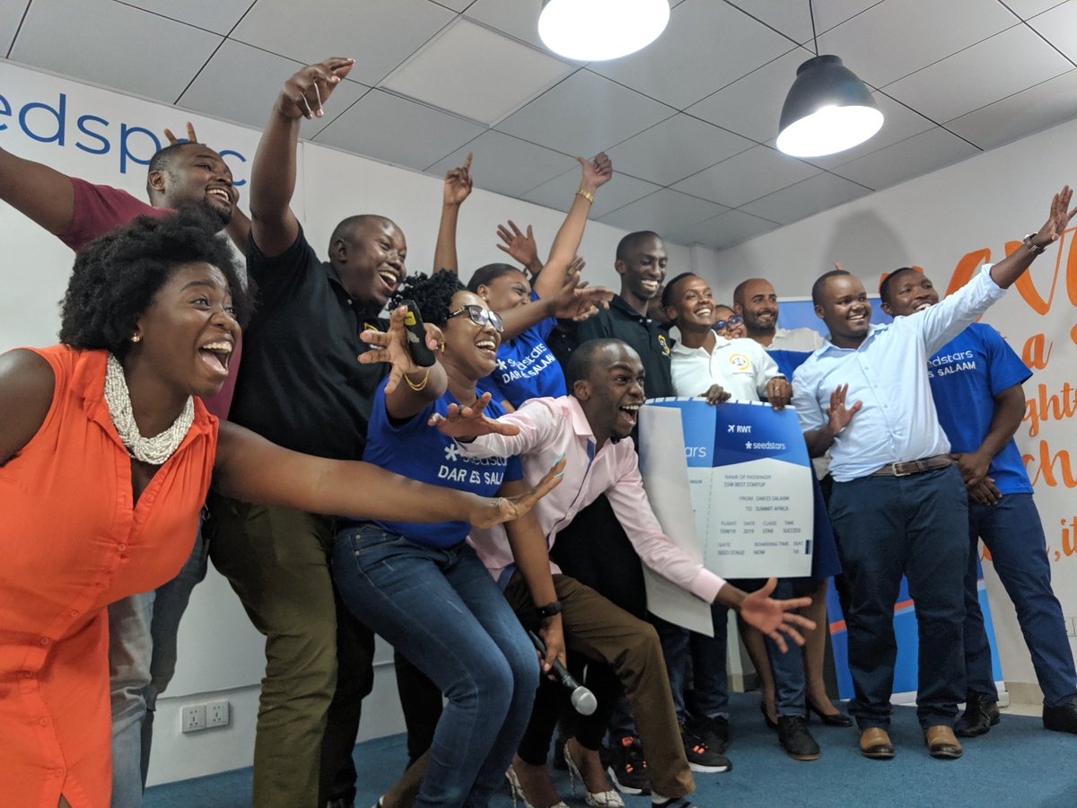 ejsenzighe's tweet photo. Congratulations to the @kiganjani team for winning the #SSWDar19 competition. They'll now represent #Tanzania to the @Seedstars Africa regional summit in Johannesburg and stand a chance to win $500K investment in Switzerland next year at the Global Summit. https://t.co/yAvR19xXbx
