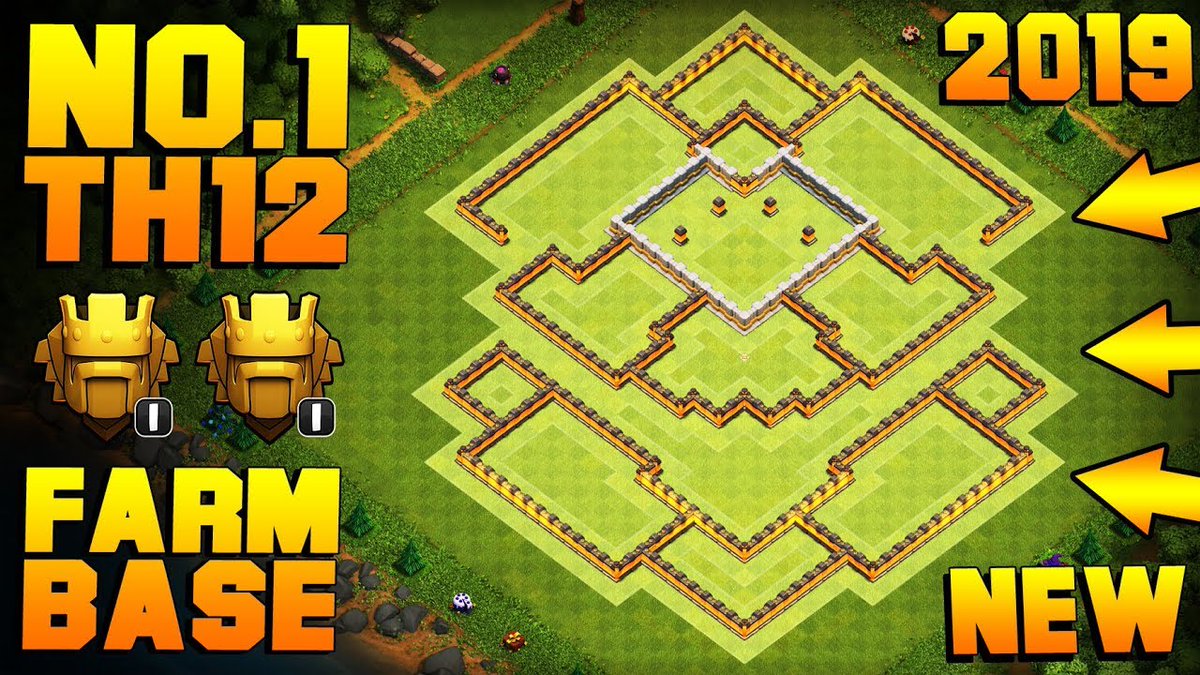 Notonlyvideogames On Twitter Best Th12 Farming Base Titans.