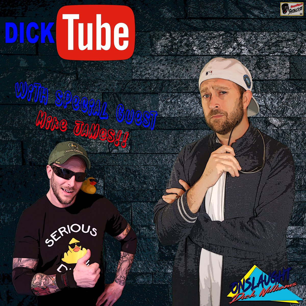 SmashMouthWWT's tweet photo. The WWTs number one talk show #DickTube returns with special Guest @IAmASeriousDude!!! What hard hitting questions will @OnslaughtWwt ask?? Find out on the next #WWTShowcase!!! #BiggerBadderBolder #SmashMouthArena #WrestleWithThis https://t.co/PqBLHZ7w8R